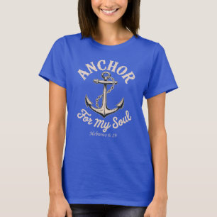 Camiseta Âncora para a minha alma