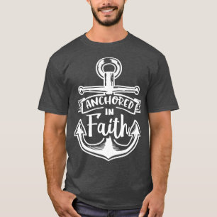 Camiseta Ancorado na Fé Deus Motivação Religiosa 33