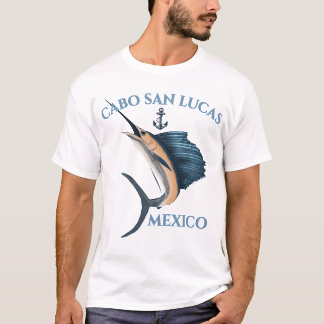 Camiseta Ancoradouro Náutico Cabo Sailfish San Lucas (Frente)