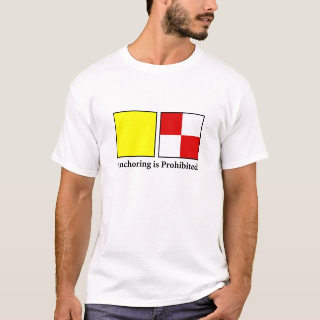 Camiseta Ancorar é proibida (Frente)