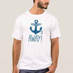 Camiseta Âncoras afastado