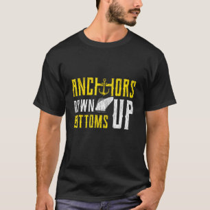 Camiseta Âncoras para baixo Barco de navegação
