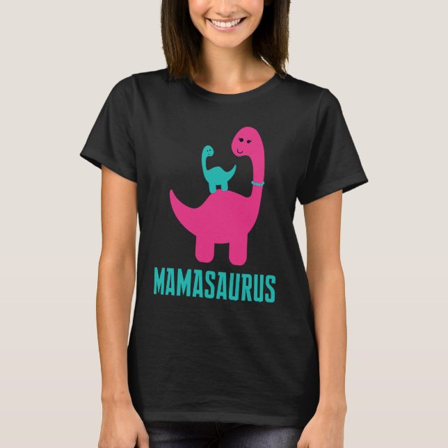 Camiseta and Cute of  Grandmasaurus Dino Dinosaurs Themed (Frente)