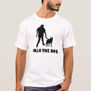 Camiseta anda o zombi do cão