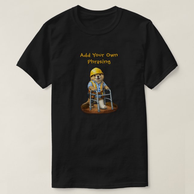 Camiseta "Andador" (Frente do Design)