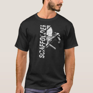 Camiseta Andaimeiro Caveira e Chave de Ratos Andaimes