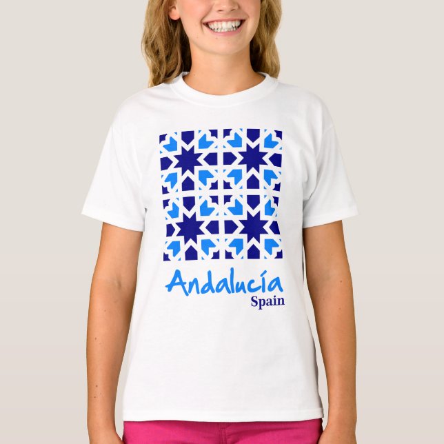 Camiseta Andalusian Tiles 6 (Frente)