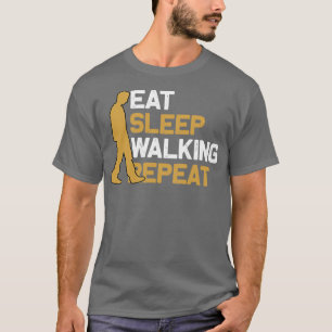 Camiseta Andando Comer Dormir