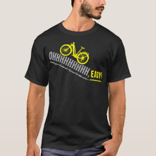 Camiseta Andando de bicicleta De Sobrecarga Da Bicicleta El