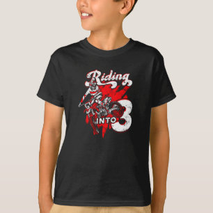 Camiseta Andando de moto 3 - bicicletas de terra
