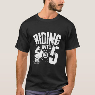 Camiseta Andando Em 5 Bicicletas Engraçadas De Camada De Su