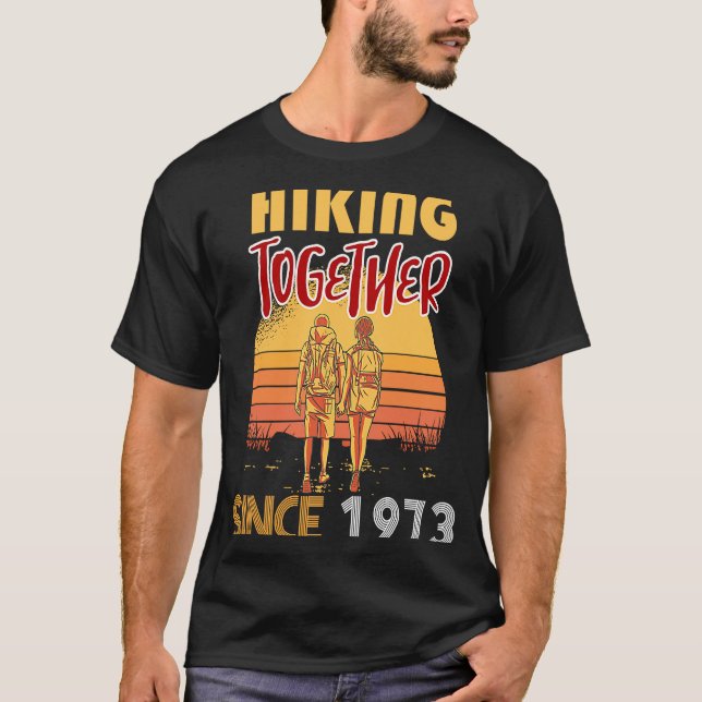 Camiseta Andando juntos desde 1973 (Frente)
