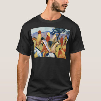 Camiseta Andando Na Tenda Por August Macke