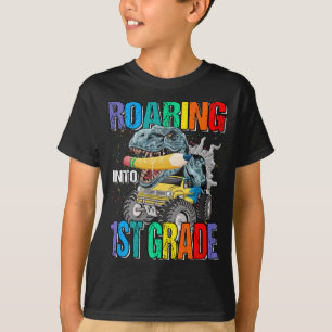 Camiseta Andando Para Os Rapazes Monstros Da Série 1rua Di