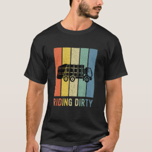 Camiseta Andando Sujos Reciclagens De Lixo Para