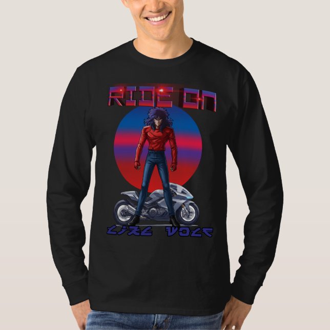 Camiseta Andar Como um Lobo  (Frente)