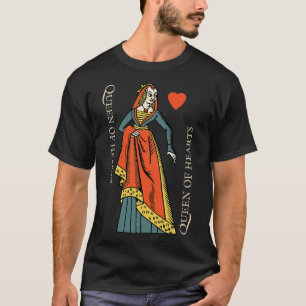 Camiseta Andar de cartões de carateres de reprodução