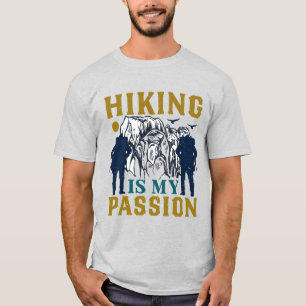 Camiseta Andar de Mochila é Minha Paixão