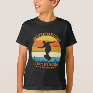 Camiseta Andar de Skate Não é Meu Hob