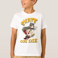 Andar de skate ou morrer Garota Skatista