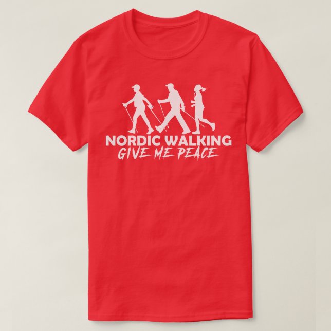 Camiseta Andar Nórdico 1 (Frente do Design)