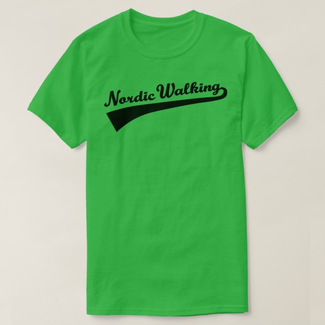Camiseta Andar Nórdico 1 (Frente do Design)
