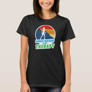 Camiseta Andar Nórdico É Minha Terapia