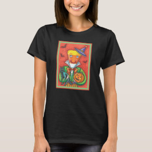 Camiseta ANDAR O CANDÊ, GATO NEGRO E O JACK Coloridos