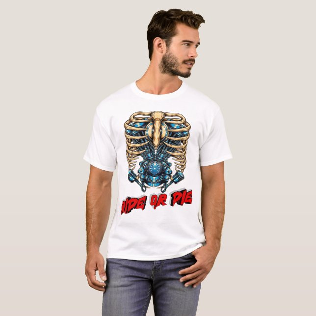 Camiseta Andar ou Morrer (Frente Completa)