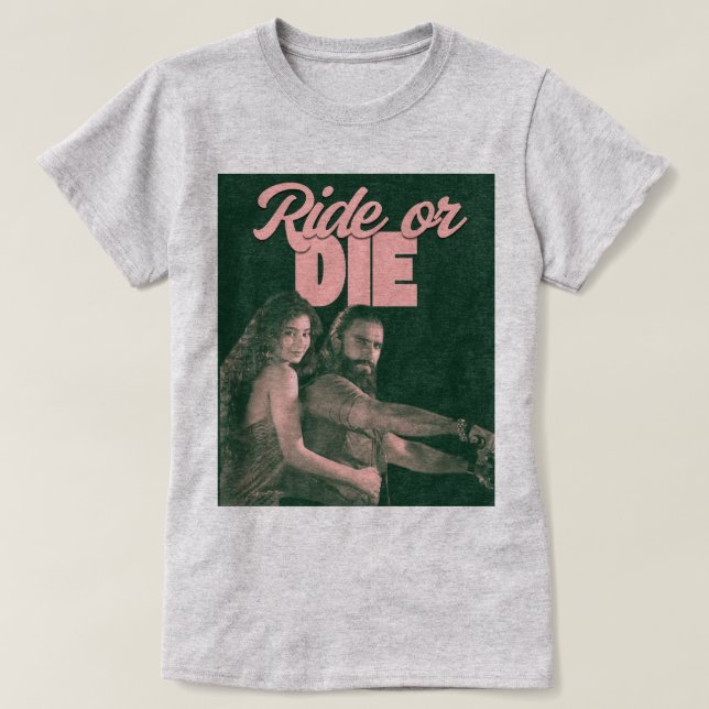 Camiseta Andar ou Morrer (Dhurandhar) (Frente do Design)