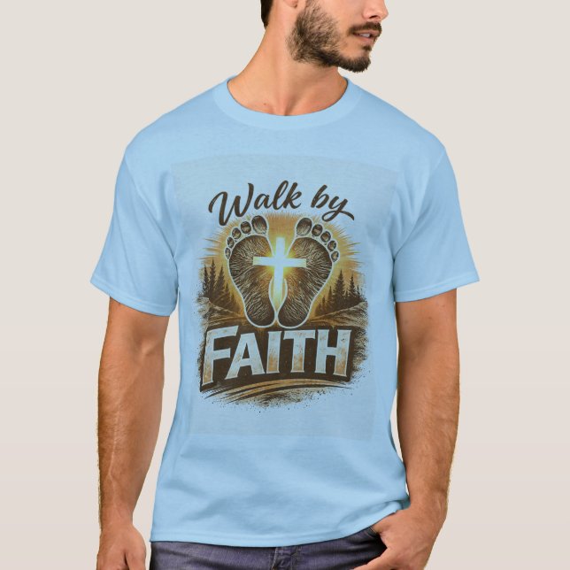 Camiseta Andar pela Fé (Frente)