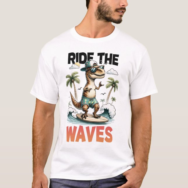Camiseta Andar pelas ondas (Frente)