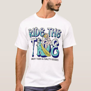 Camiseta Andar pelo Surf da maré
