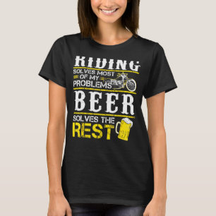 Camiseta Andar Resolve A Maioria Do Meu Problema Cerveja Re