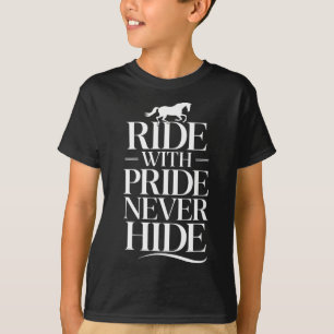 Camiseta Andar sem Nunca Ocultar Equestrianos & Sobreca