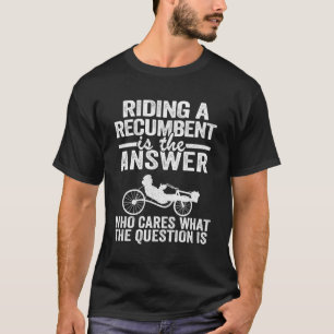 Camiseta Andar Um Recente É O Rec De Bicicleta De Trike De