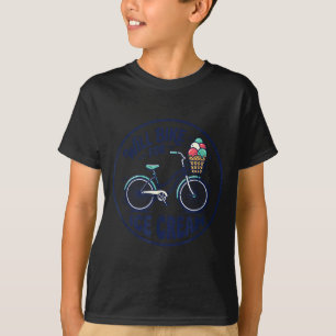 Camiseta Andará de Bicicleta por Sorvete Bicicleta Clássica