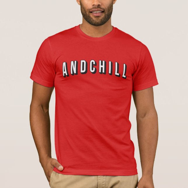 CAMISETA ANDCHILL (Frente)
