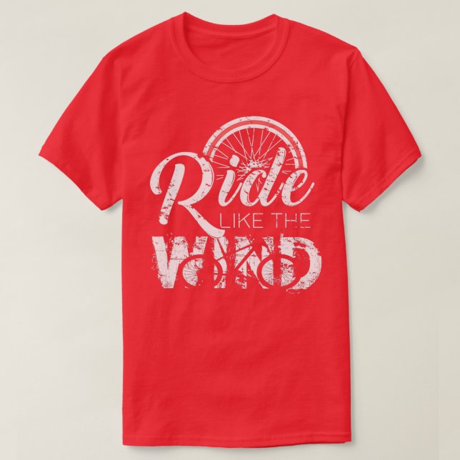 Camiseta Ande como o vento como o presente do vento 2 (Frente do Design)