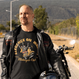 Camiseta Ande em estilo com nosso Elegante Clube de Motocic