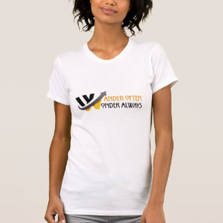 Camiseta Ande frequentemente, admiração sempre