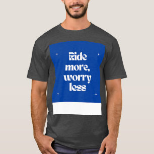 Camiseta Ande mais preocupado com menos Bolsa