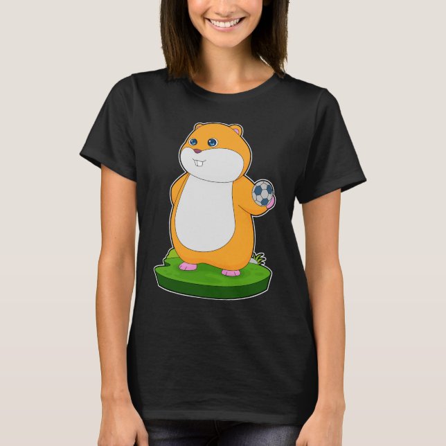 Camiseta Andebol do Andebol do Hamster (Frente)