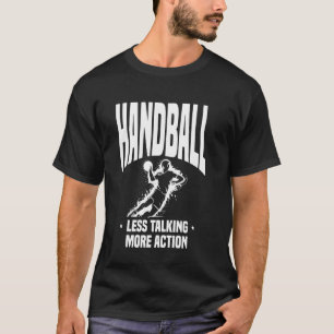 Camiseta Andebol Menos Conversa Mais Ação Esportes Atleta