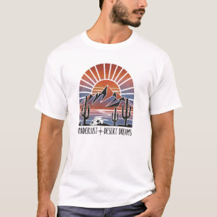 Camiseta anderlust + Desert Dreams Retro Adventure