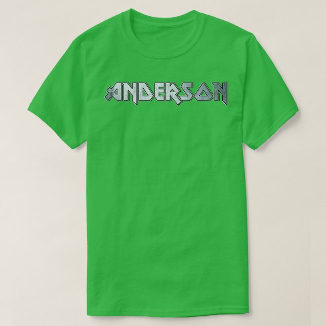Camiseta Anderson (Frente do Design)