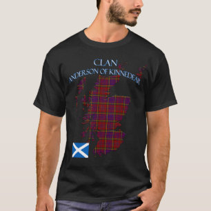 Camiseta Anderson da Escócia escocesa de Kinnequerida
