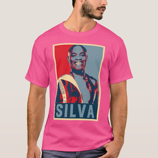 Camiseta Anderson Silva Spider Kick (Frente)