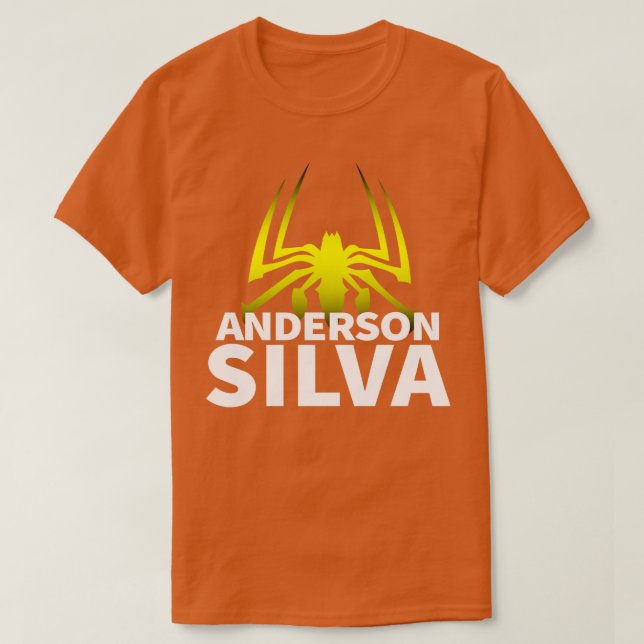 Camiseta Anderson Silva The Spider (Frente do Design)