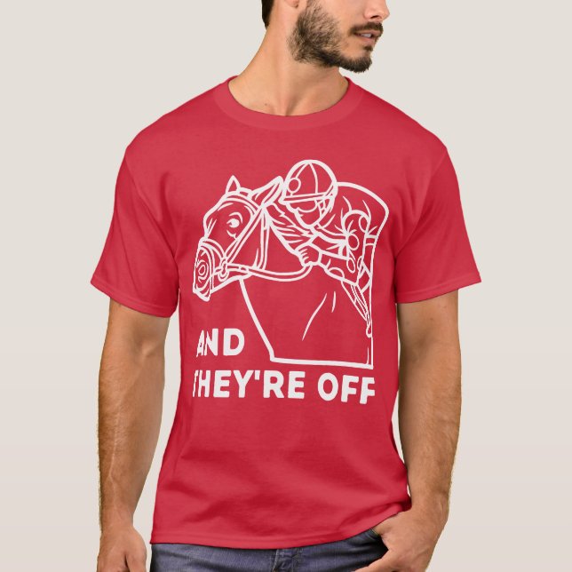 Camiseta Andheyre Fora da Corrida de Cavalos (Frente)